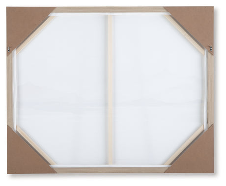 Karalen White/Gray/Brown Wall Art - Ornate Home