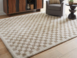 Karamen Taupe/Ivory Large Rug - Ornate Home