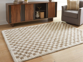 Karamen Taupe/Ivory Medium Rug (Online Special Price) - Ornate Home