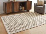 Karamen Taupe/Ivory Medium Rug - Ornate Home