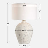 Karena Ivory Table Lamp - Ornate Home