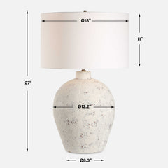 Karena Ivory Table Lamp - Ornate Home
