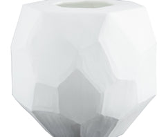 Karenton White Vase 7" - Ornate Home