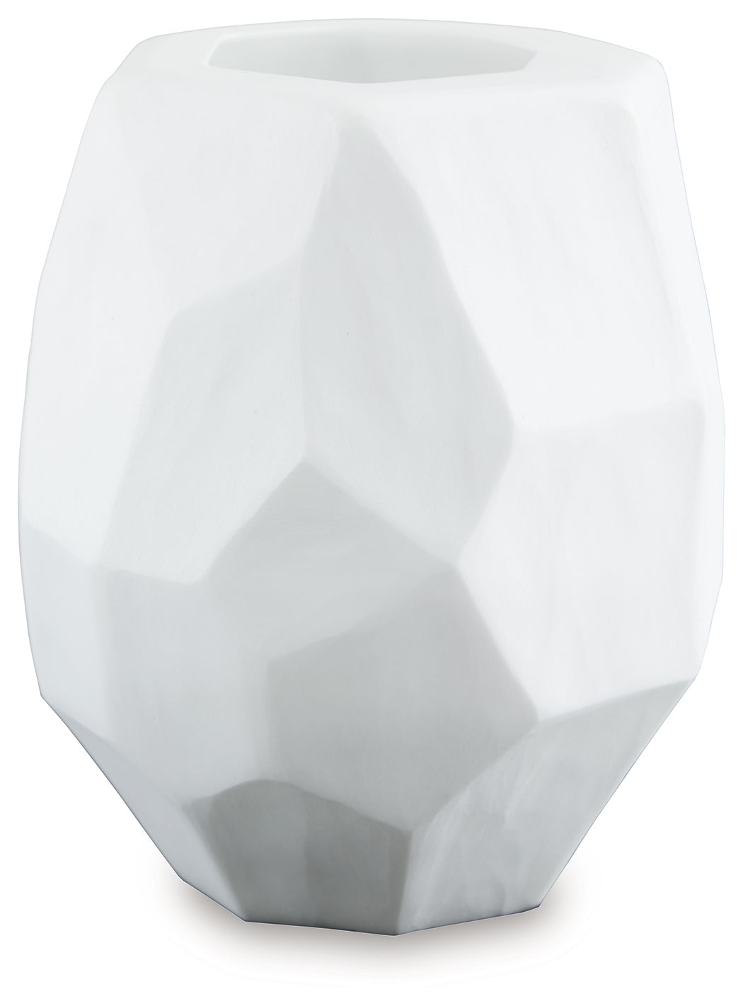 Karenton White Vase 9" - Ornate Home
