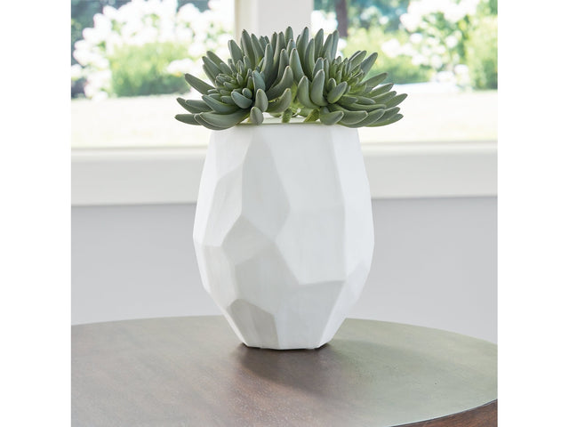 Karenton White Vase - Ornate Home