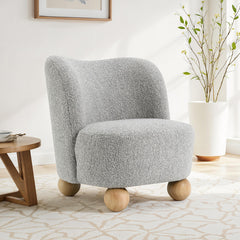 Karey Gray Accent Chair - Ornate Home