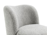 Karey Gray Accent Chair - Ornate Home