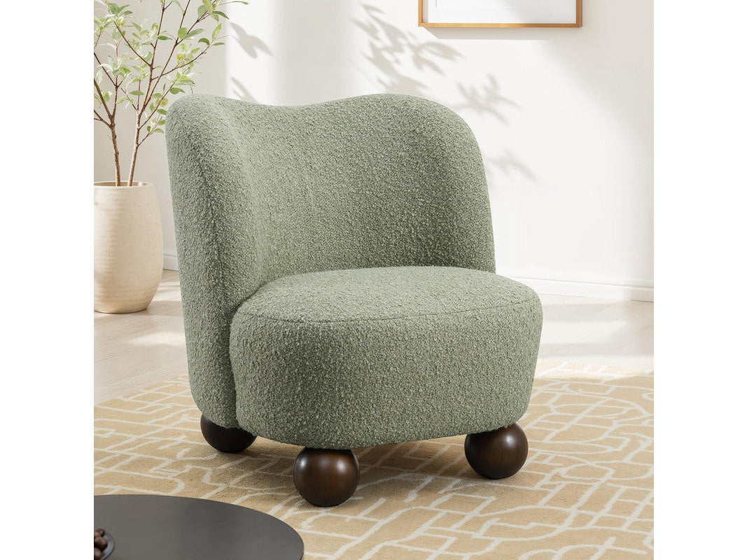 Karey Green Accent Chair - Ornate Home