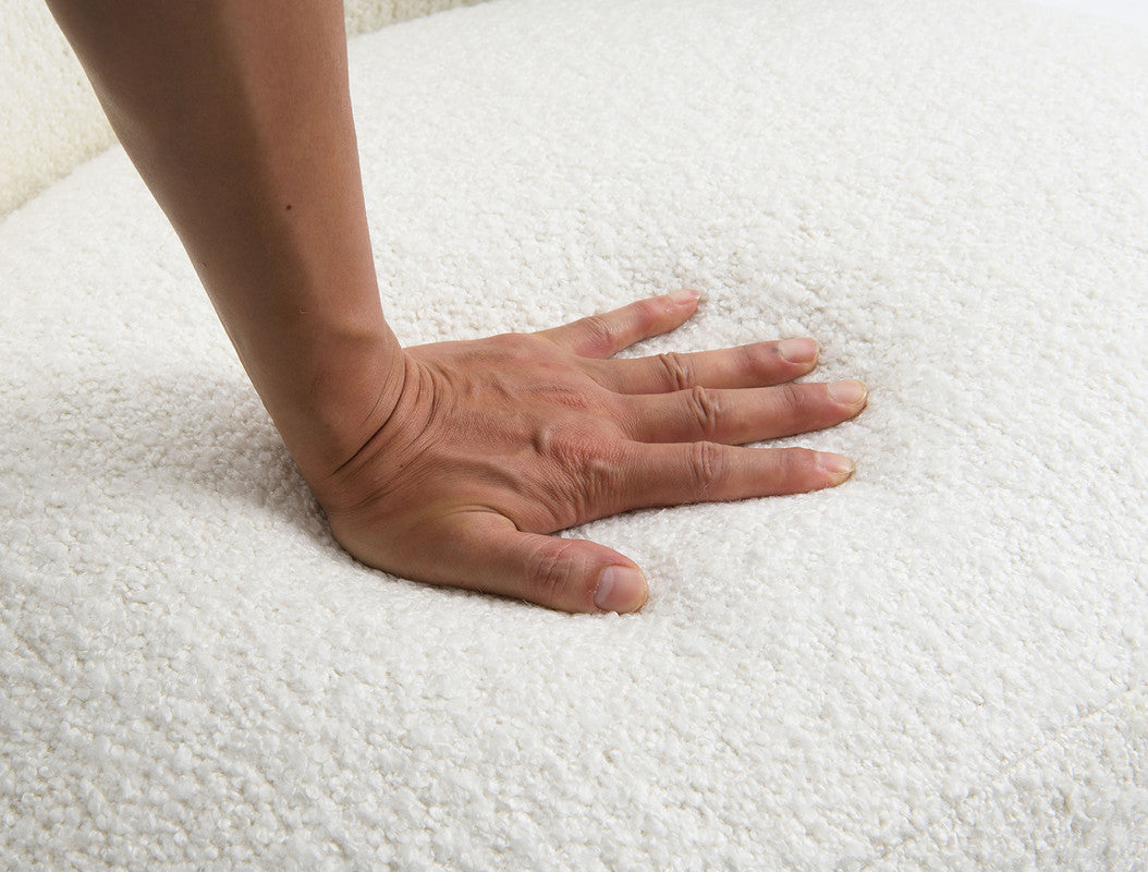 Karey White Accent Chair - Ornate Home