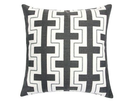 Kari Dark Gray Pillow (Set of 2) - Ornate Home