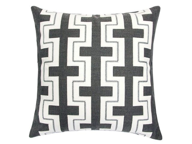 Kari Dark Gray Pillow (Set of 2) - Ornate Home