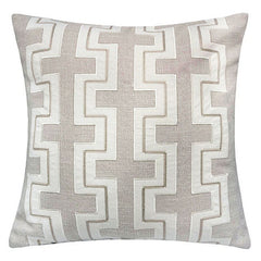 Kari Light Beige Accent Pillow (Set of 2) - Ornate Home