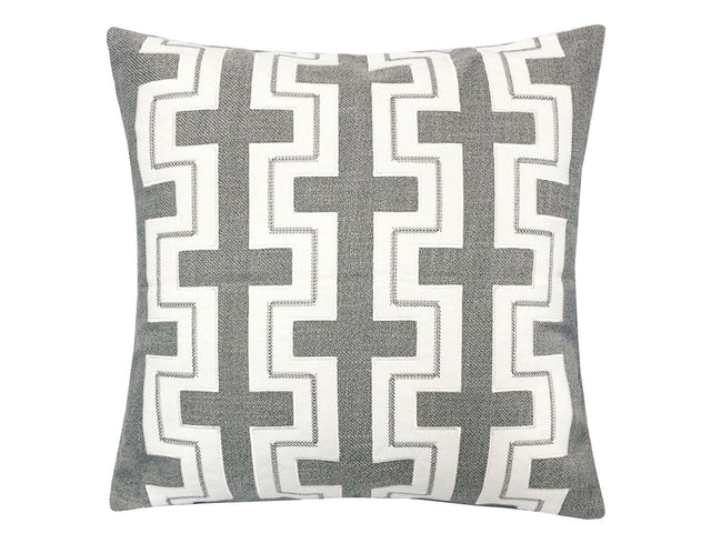 Kari Silver Pillow (Set of 2) - Ornate Home