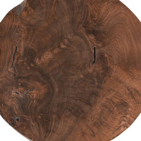 Kariba Natural Round Accent Table - Ornate Home