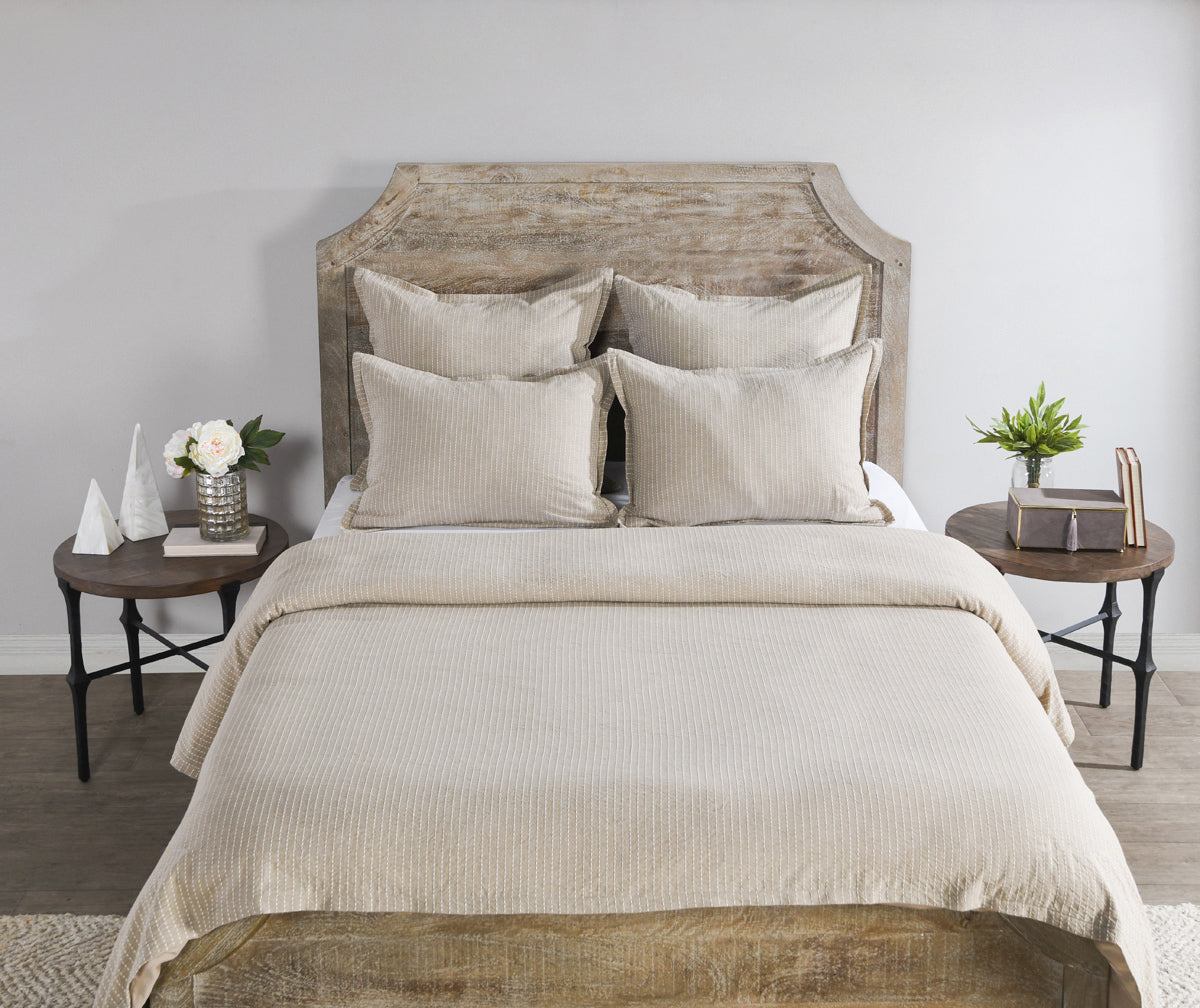 Karina Natural Duvet Cover - Ornate Home