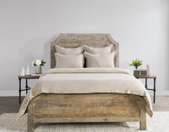 Karina Natural Duvet Cover - Ornate Home