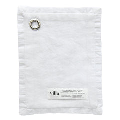 Karina White Duvet Cover - Ornate Home