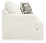 Karinne Linen Loveseat & Oversized Chair & Accent Ottoman - Ornate Home