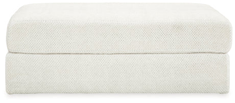 Karinne Linen Loveseat & Oversized Chair & Accent Ottoman - Ornate Home