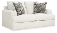 Karinne Linen Loveseat and Chair - Ornate Home