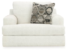 Karinne Linen Loveseat and Chair - Ornate Home