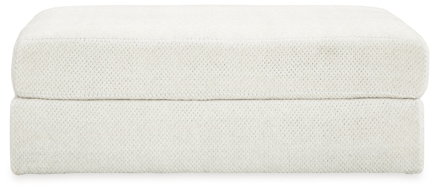 Karinne Linen Oversized Accent Ottoman - Ornate Home
