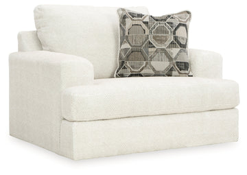 Karinne Linen Oversized Chair - Ornate Home