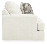 Karinne Linen Oversized Chair and Ottoman (Online Special Price) - Ornate Home