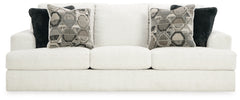 Karinne Linen Sofa, 2 Chairs and Ottoman - Ornate Home