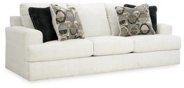 Karinne Linen Sofa, 2 Chairs and Ottoman - Ornate Home