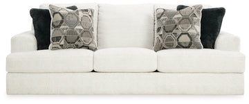 Karinne Linen Sofa, Loveseat, Oversized Chair and Ottoman - Ornate Home