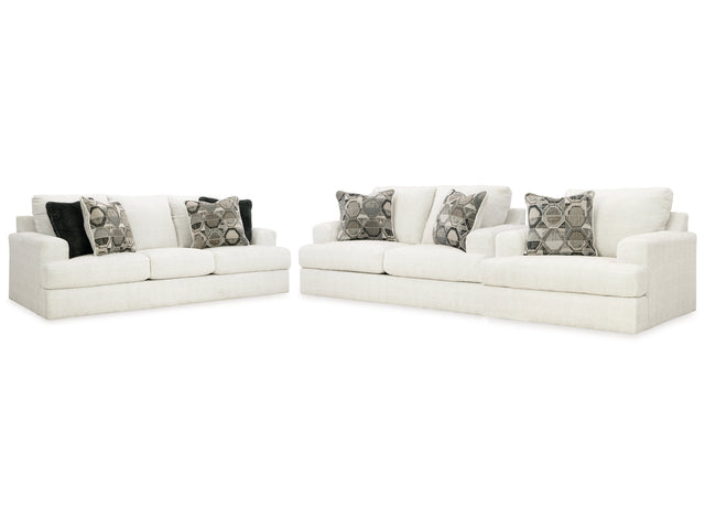 Karinne Linen Sofa, Loveseat and Oversized Chair - Ornate Home