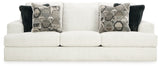 Karinne Linen Sofa, Loveseat and Oversized Chair - Ornate Home