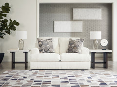 Karinne Linen Sofa, Loveseat and Oversized Chair - Ornate Home