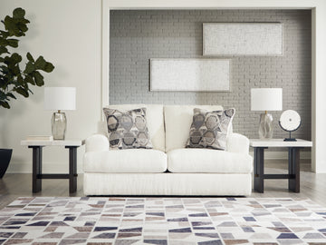 Karinne Linen Sofa, Loveseat and Oversized Chair - Ornate Home