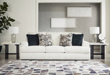 Karinne Linen Sofa, Loveseat and Oversized Chair - Ornate Home