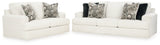 Karinne Linen Sofa and Loveseat (Online Special Price) - Ornate Home