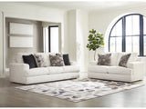 Karinne Linen Sofa and Loveseat - Ornate Home