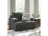 Karinne Smoke Oversized Chair (Online Special Price) - Ornate Home