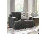 Karinne Smoke Oversized Chair - Ornate Home