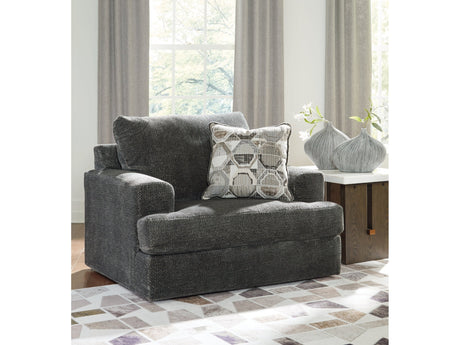 Karinne Smoke Oversized Chair - Ornate Home