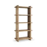 Karlla Natural Clay Bookshelf - Ornate Home
