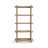 Karlla Natural Clay Bookshelf - Ornate Home