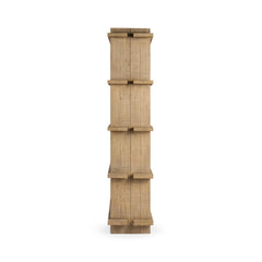 Karlla Natural Clay Bookshelf - Ornate Home