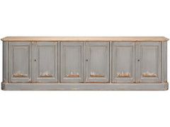 Karlsson Grey Swedish Sideboard - Ornate Home