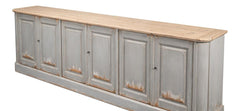 Karlsson Grey Swedish Sideboard - Ornate Home