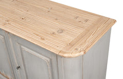 Karlsson Grey Swedish Sideboard - Ornate Home