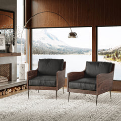 Karma Slate Accent Chair - Ornate Home