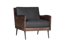 Karma Slate Accent Chair - Ornate Home