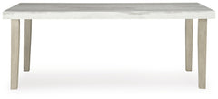 Karmenton Bisque Dining Table - Ornate Home